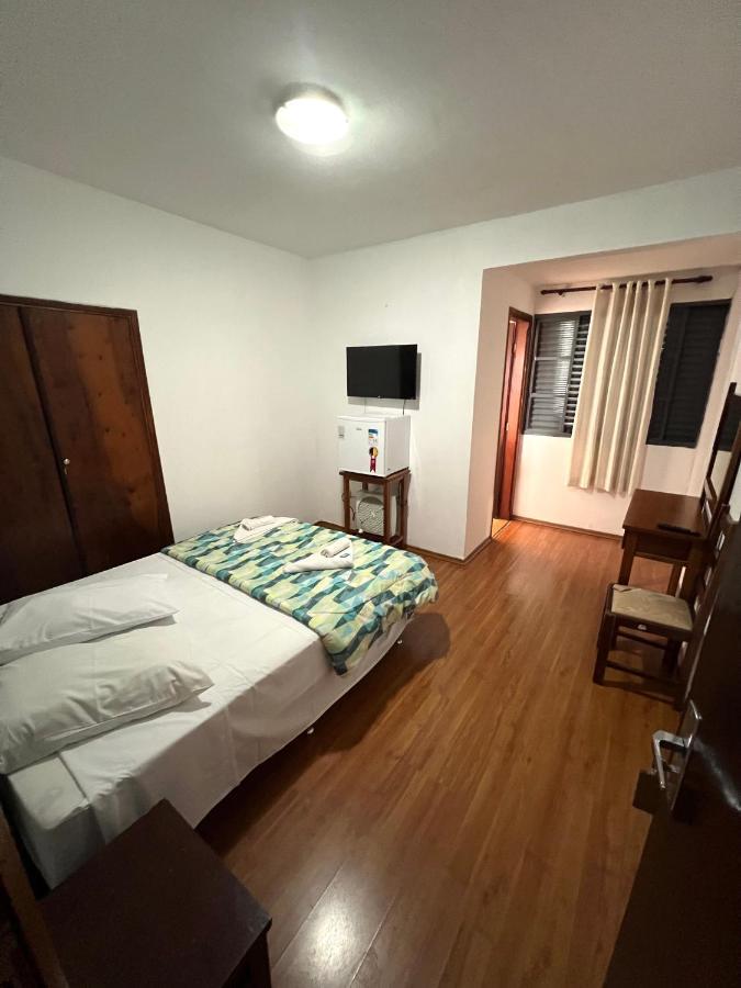 Hotel Thermas Da Mantiqueira - Pocos De Caldas - De Frente Para A Praca Central E Relogio Floral Eksteriør billede